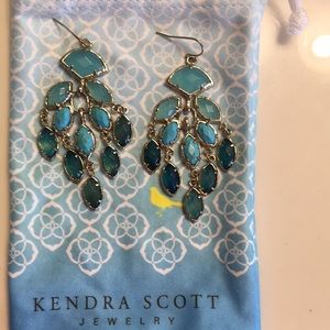 Kendra Scott blue earrings
